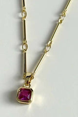 Danni Ruby Necklace