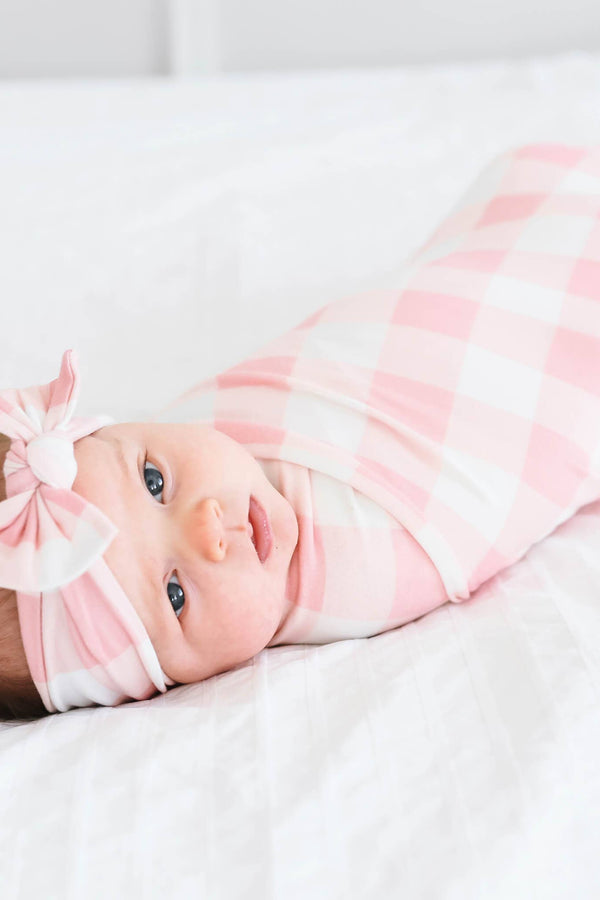 Knit Swaddle Blanket - London