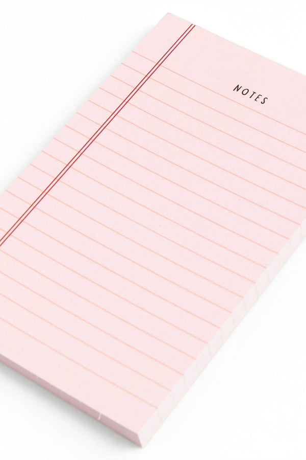 Pink Notes Notepad