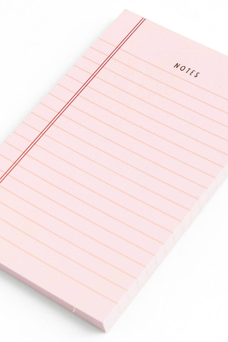 Pink Notes Notepad