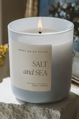 Salt and Sea 15 oz Soy Candle