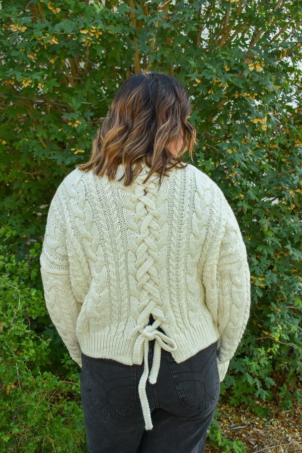 Farrah Cable Sweater