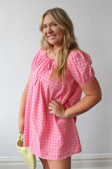 Mini Blush Dress
