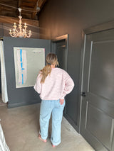 Striped Drop Shoulder Sweater