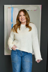 Round Neck Knitted Top