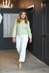 Sleek Rolled Sleeve Button Up