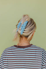 KAXI Polka Dot & Striped Oversized Claw