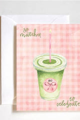 Match Celebration Birthday Card