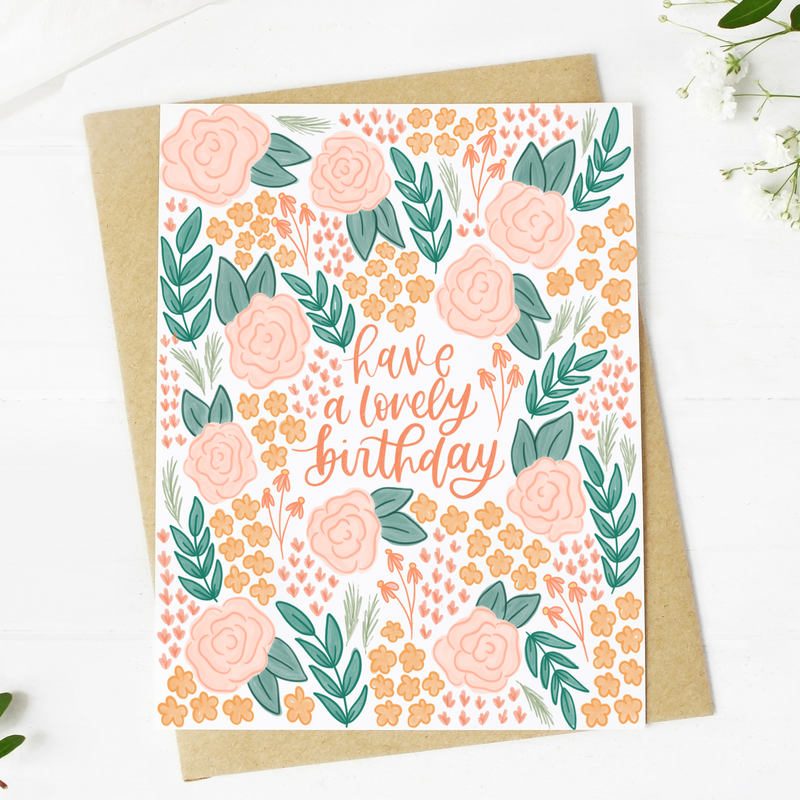 Have A Lovely Birthday Card