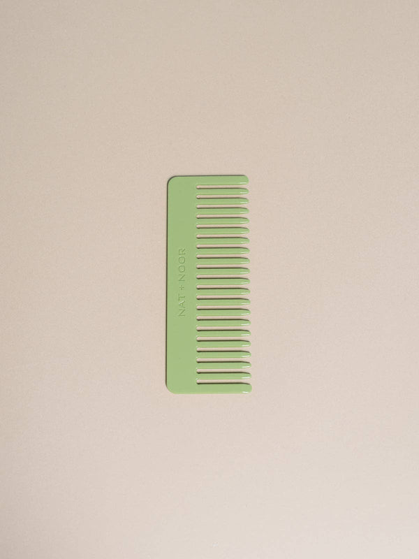 Wide Tooth Hair Comb - Kiwi