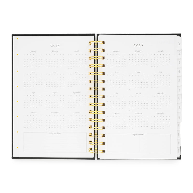 2025 Pale Pink Small Spiral Planner