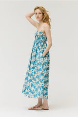 High Waist Spaghetti Tank Dress