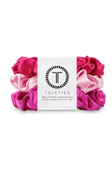 TELETIES Silk Hair Scrunchie Small