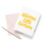 Little Human Letterpress Baby Card