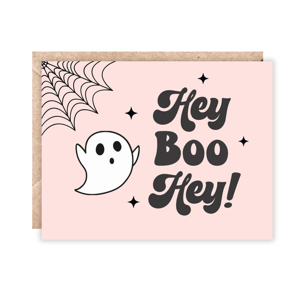 Hey Boo Hey Halloween Card