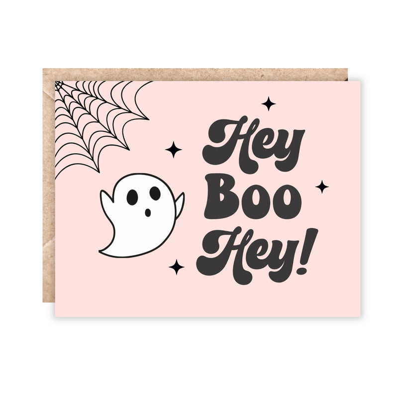 Hey Boo Hey Halloween Card