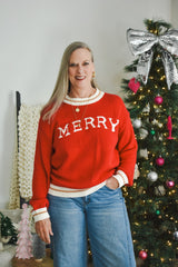Colorblock Merry Sweater