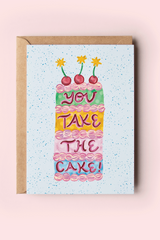 You Take The Cake! Card