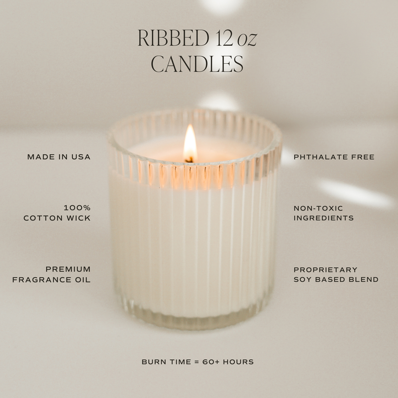Hello Fall 12 oz Soy Candle