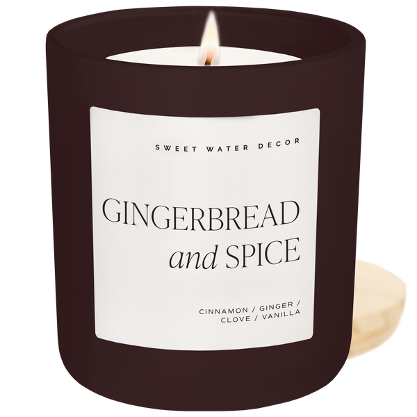 Gingerbread and Spice 15 oz Soy Candle