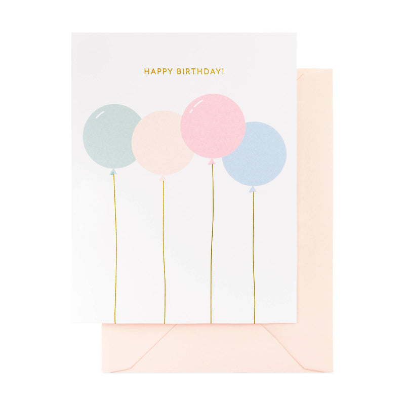 Birthday Balloon Card