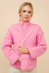 Fiora Floral Reversible Quilted Jacket
