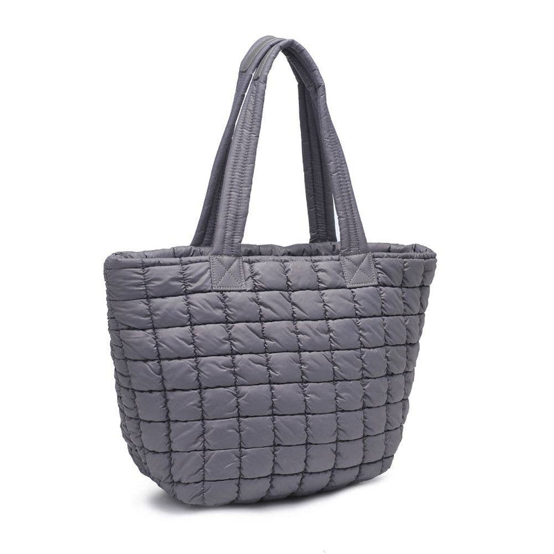 Breakaway - Quilted Puffer Nylon Tote