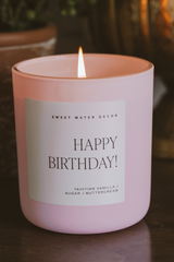 Happy Birthday 15 oz Soy Candle