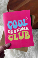 Cool Grandma Club Card