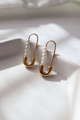 Safety Pin Earrings