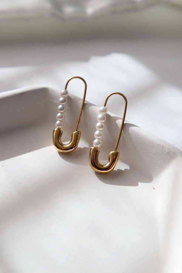 Safety Pin Earrings