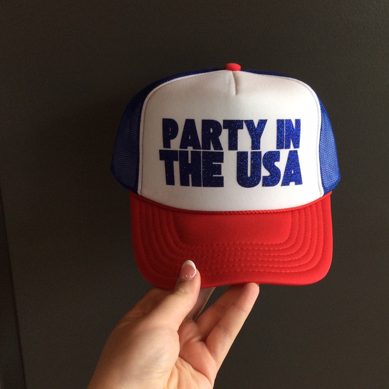 Party In The USA Trucker Hat