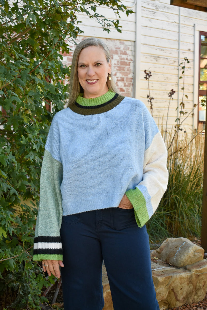 Veena Colorblock Sweater
