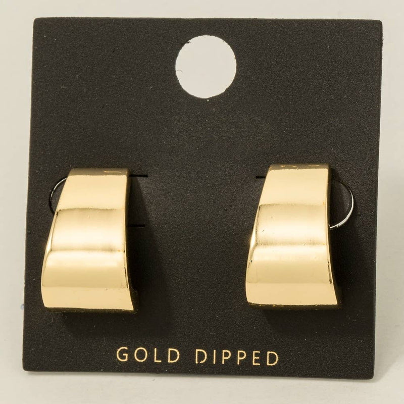 Wide Hoop Earrings