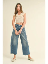 Loose Fit Denim Pants