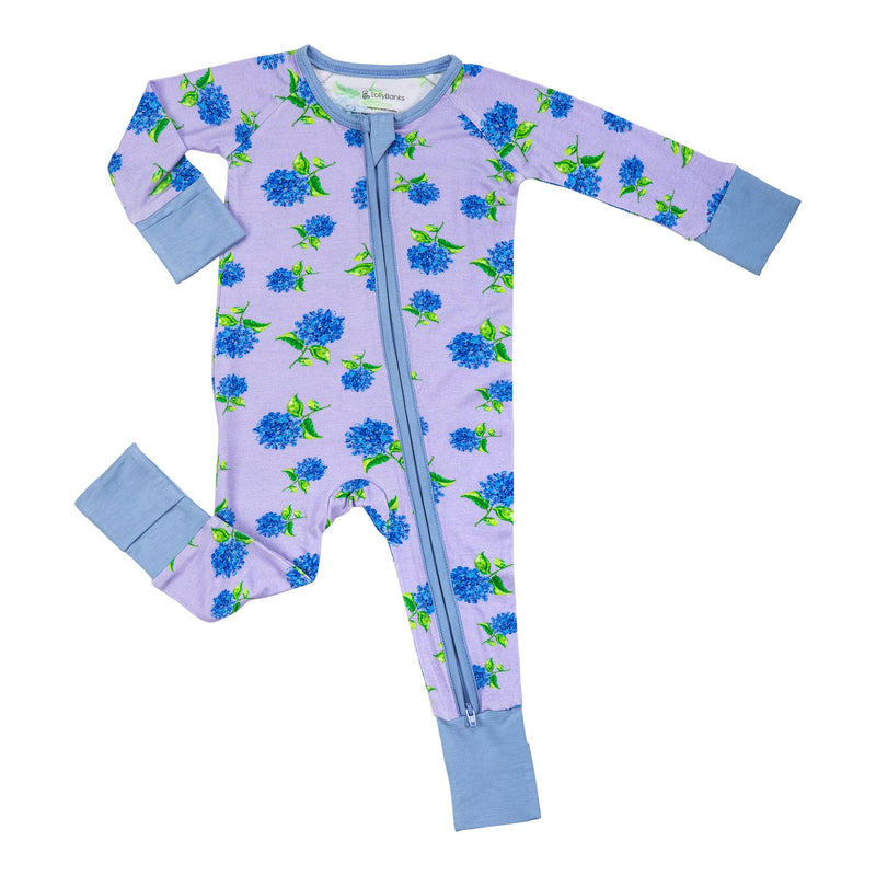 You Had Me At Hydrangea Baby Bamboo Pajamas