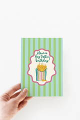 Have a Fry-Tastic Birthday Card
