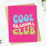 Cool Grandma Club Card