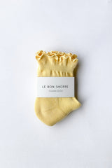 Ruffled Hugger Crew Socks