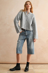 Button Front Cardigan