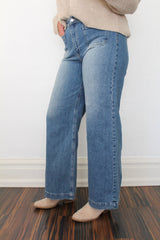 Micro Patch Pocket Wide Leg