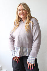 En Saison Layered Sweater
