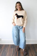 Dachshund Knit Sweater