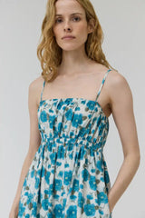 High Waist Spaghetti Tank Dress