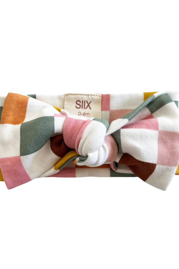 Cake Pop Checkerboard Bow