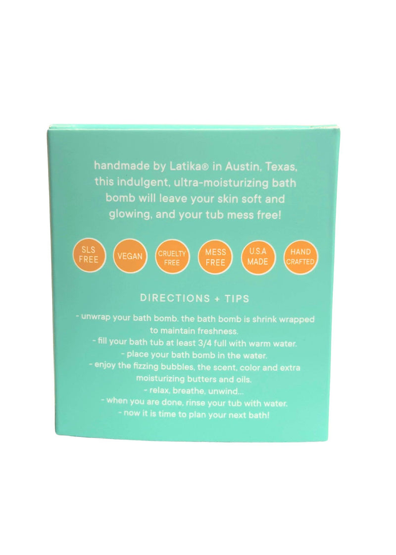 Stress Relief Essential Oil Bath Bomb