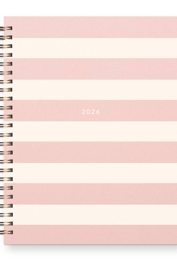 2026 Striped Dated Planner