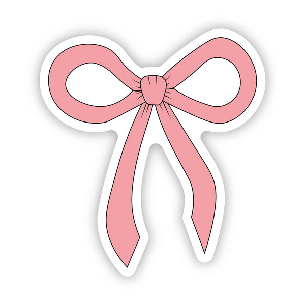 Pink Bow Sticker
