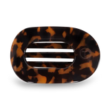 TELETIES Round Flat Hair Clip Small