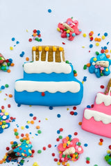 Celebration Cake Blue Dog Treat